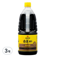 몽고간장 송표 골드, 1.5L, 3개