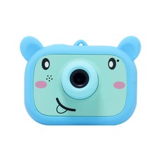 아카라치 어린이 디지털 카메라 wifi지원 + 32G SD카드, 단일 상품(블루)