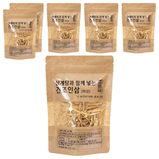 몸애조화 삼계탕과 함께 넣는 건조인삼 미삼, 20g, 6개 6개, 20g