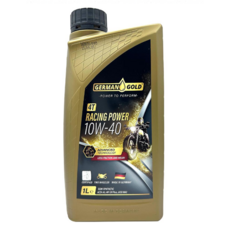 GERMAN GOLD 德國金牌 RACING POWER 4T 10W40 高性能機車機油, 1公升 半合成機油, 1瓶