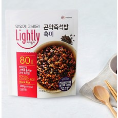 라이틀리 곤약즉석밥 흑미, 150g, 10개