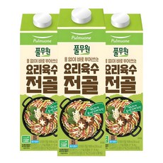 Pulmuone 圃美多 火鍋料理高湯, 1L, 3瓶