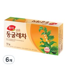 동서 둥굴레차 티백, 18개입, 6개, 4g