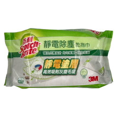 3M Scotch-Brite 百利 靜電除塵乾拖巾, 1包