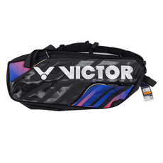 VICTOR 勝利體育 拍包袋背包 6支裝拍包 BR9213CJ (黑/自由紫), 76 x 28 x 30cm, 1個
