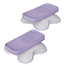 MakeMine 有氧靜音扭腰步進器 1組, 紫色
