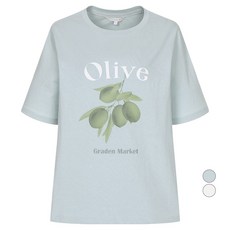 OLIVE DES OLIVE 女款橄欖圖案T恤