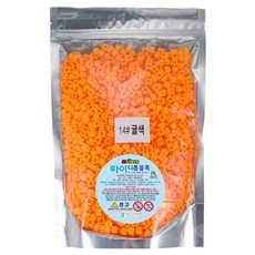 MYTOYS 我的變形塊 8mm 500g, 14 橘色, 1包