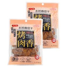 太珍香 烤肉香豆干, 古法精緻風味佳, 100g, 2包