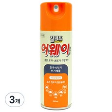 한국DBK 킬파프 어웨이모기/진드기기피제 200ml, 3개