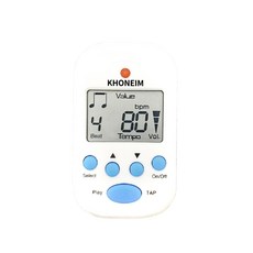 Conem Clip型數位節拍器, 白色的
