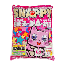 SNAPPY 貓砂, 強效凝結, 吸水力強, 檸檬清香, 檸檬香, 10L, 1包
