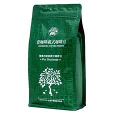 eCOFFEE 壹咖啡 營業用經典義式咖啡豆, 香濃微苦，搭配牛奶或燕麥奶風味絕佳, 1磅裝, 咖啡豆(無研磨), 454g, 1包