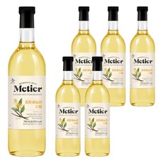 메티에 리치 바닐라 시럽, 750ml, 6개