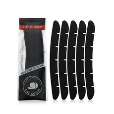 클린햇 캡가드 골프모자 화장품 얼룩 오염 방지 라이너 10p, 블랙, 1세트