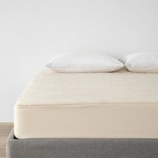 HOLA 和樂家居 WARM TOUCH 石墨烯防靜電恆溫床包式保潔墊雙人 3kg, 米棕色