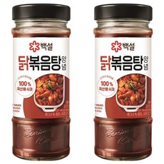CJ BEKSUL 白雪 炒雞湯調味料, 490g, 2個