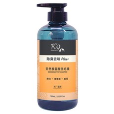 K'9 NatureHolic 除臭去味plus+配方 天然胺基酸洗毛精, 綠茶+橄欖葉+蠟菊, 犬貓適用, 500ml, 1瓶