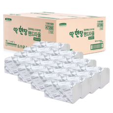 크리넥스 드라이셀 딱 한장 핸드타올 센서티브 리필, 125개입, 16개