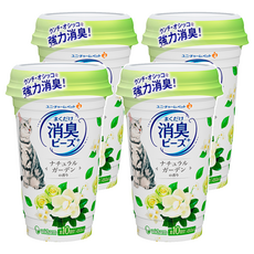 unicharm 清新消臭貓盆消臭粒 天然花園, 4個, 450ml