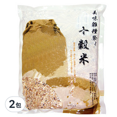 康健生機 十榖米 2包入 1.8kg/包 (多種穀物、膳食纖維、健康), 2包