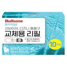 Bullsone 車用芳香劑補充包 4ml, 清爽海洋香, 1組