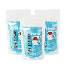 Dr.3Home保齡球角色除臭劑竹炭保齡球鞋保齡球用品2p, 藍色, 3個