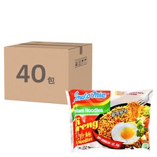 Indomie 營多麵 Mi Goreng 印尼炒麵 85g, 網友強推必吃炒麵 全球十大美味泡麵 40包