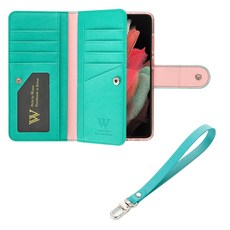 에스엠모바일 팰리스에디션 수제 카드지갑 다이어리 휴대폰 케이스 + 핸드스트랩