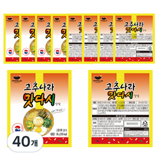 페퍼랩 고추나라 맛다시 양념, 90g, 40개