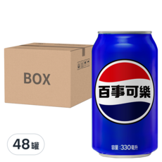 味丹 PEPSI 百事可樂, 330ml, 48罐