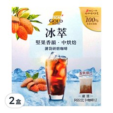 NESCAFE 雀巢咖啡 冰萃濾袋研磨咖啡, 10g, 8包, 2盒