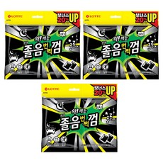 롯데웰푸드 졸음번쩍껌 트윈리필, 105g, 3개