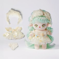 Disston Universe Nayanya豪華收藏仙女棉花娃娃衣服組, 1組, 混色