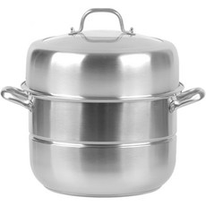 HOMEPOWE 電磁爐適用蒸鍋兼燉鍋, 32cm, 單色, 1個