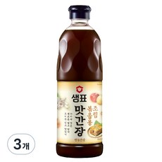 샘표 조림볶음용 맛간장, 860ml, 상세페이지 참조, 3개