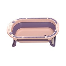 네오짱 반려동물 접이식 욕조, 퍼플, 1개