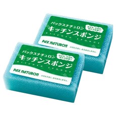 PAX NATURON 太陽油脂 洗碗清潔海綿, 日本媽媽推薦, 超強起泡力, 超快乾, 超耐用, 2個