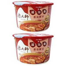master mi 米大師 湯泡飯 蕃茄羅宋, 155g, 2入