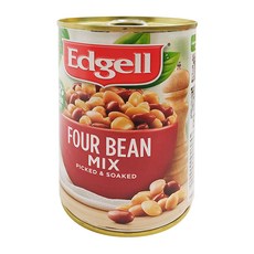 Edgell 愛德格 Four Bean Mix 綜合豆, 400公克, 240g, 1罐