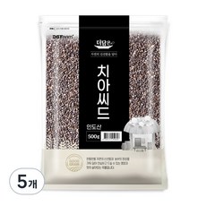 더담은 치아씨드, 500g, 5개