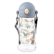 LiLFANT 兒童背帶彈蓋Tritan水瓶, 測功機, 470ml, 1個