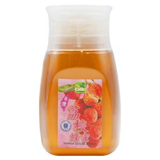 彩花蜜 台灣荔枝蜂蜜, 瓶口不殘留設計, 350g, 1瓶