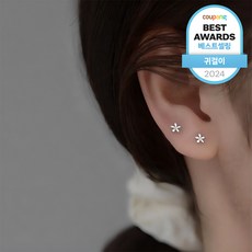 젤루나 여성용 써지컬 초미니 심플 꽃 귀걸이 P-236 루나 여성용 써지컬 초미니 심플 꽃 귀걸이 P-236