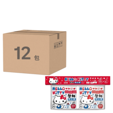Hello Kitty 凱蒂貓 塑軸棉花棒 Set, 100入x2, 12包, 100支