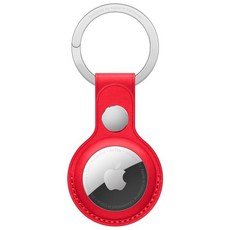 Apple 휴대폰 에어태그 가죽 키링, PRODUCT RED(MK103FE/A), 1개