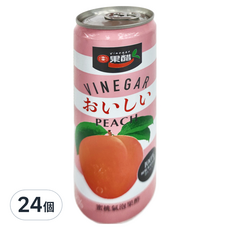 十全 蜜桃氣泡果酢 330ml, 24個
