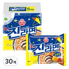 오뚜기 진라면 순한맛, 30개
