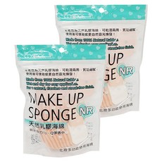 台灣 COSMOS NO.4 專業海綿 方形 30入, 膚色, 2包