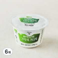 풀무원다논 요거트 그릭시그니처, 150g, 1개입, 6개